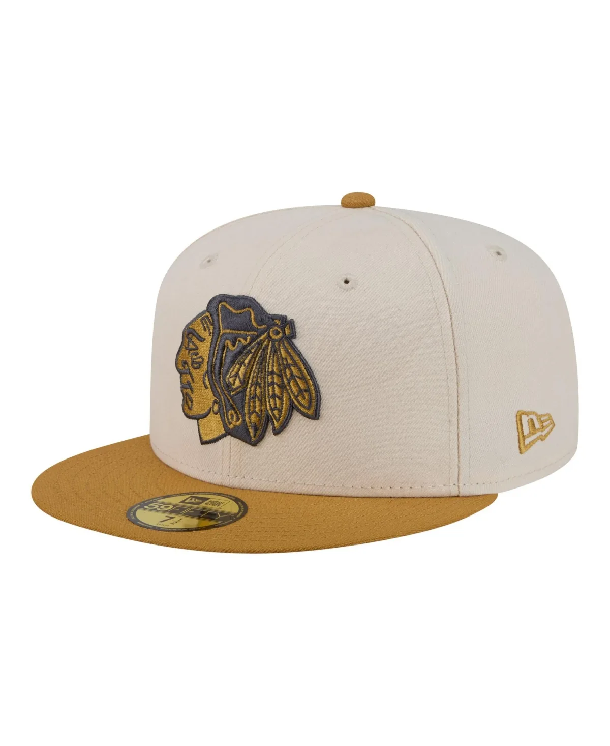 Chicago Blackhawks Colorpack 59Fifty Structured Flat-Bill Baseball Cap by New Era