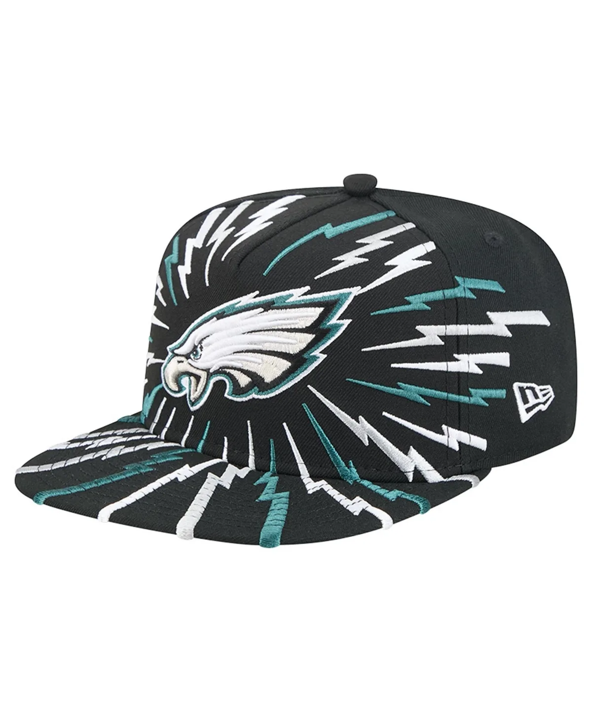 Philadelphia Eagles Bolt A-Frame 9FIFTY Snapback Hat by New Era