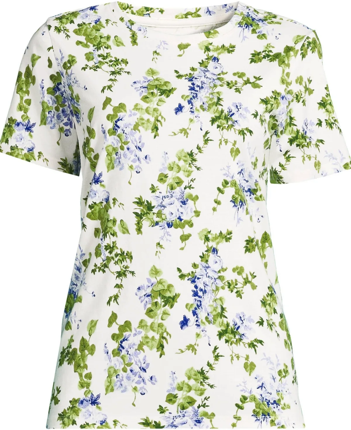 Supima Cotton Crewneck T-Shirt by Lands' End