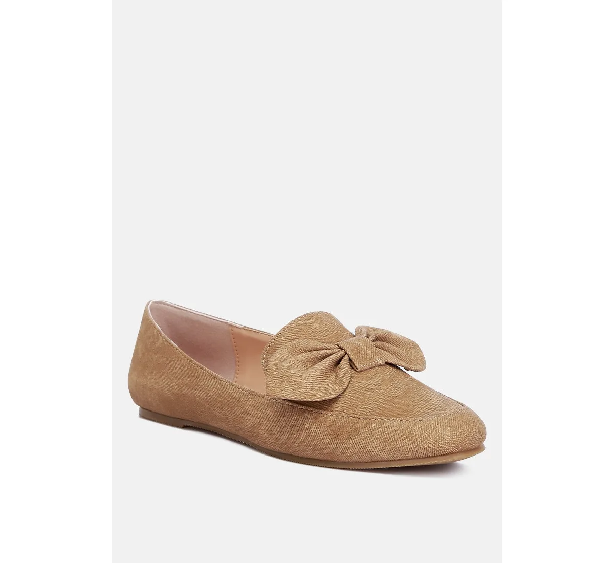 Waveney Bow Embellished Loafers by London Rag