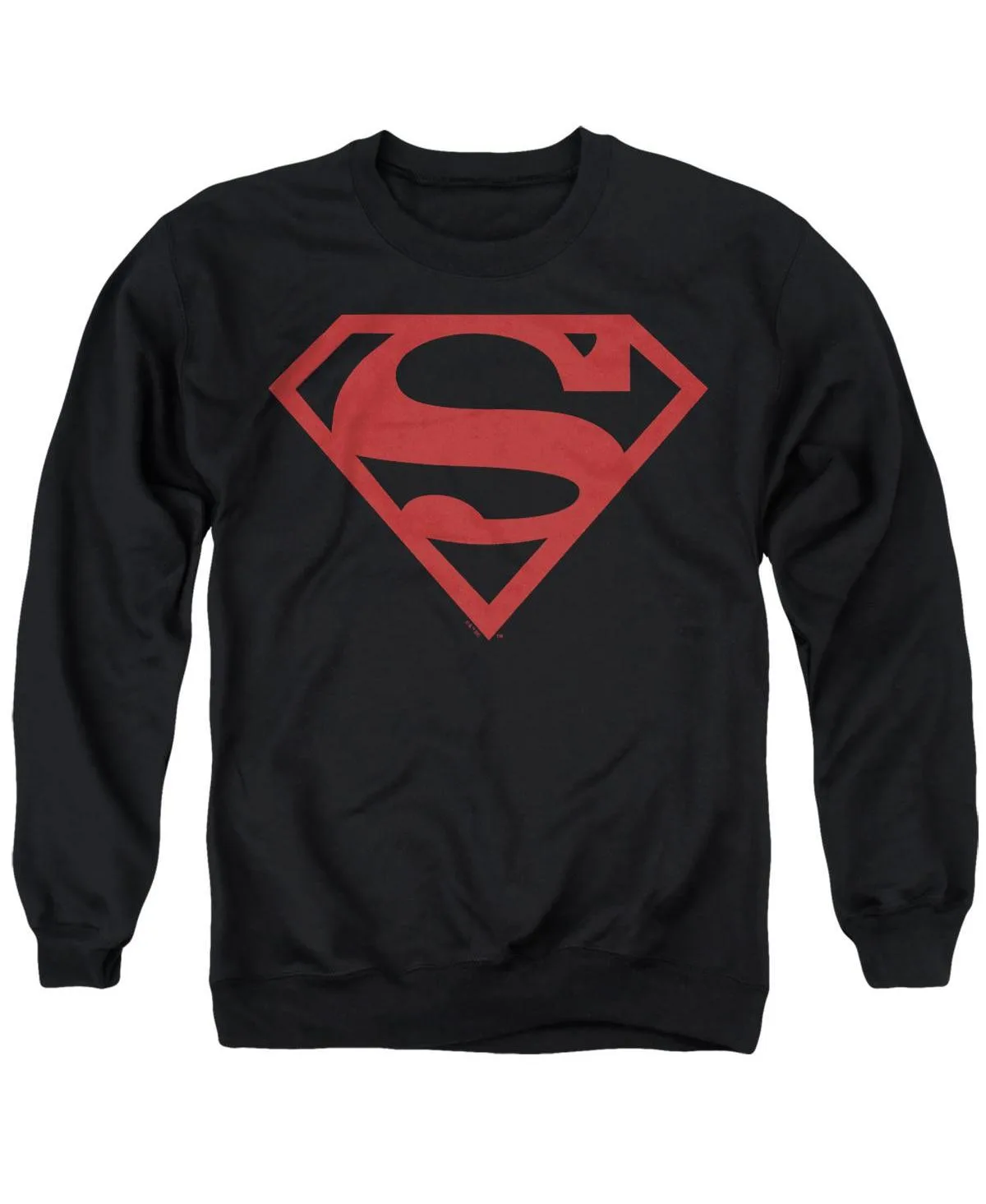 Shield Graphic Crewneck Cotton Sweatshirt by Superman
