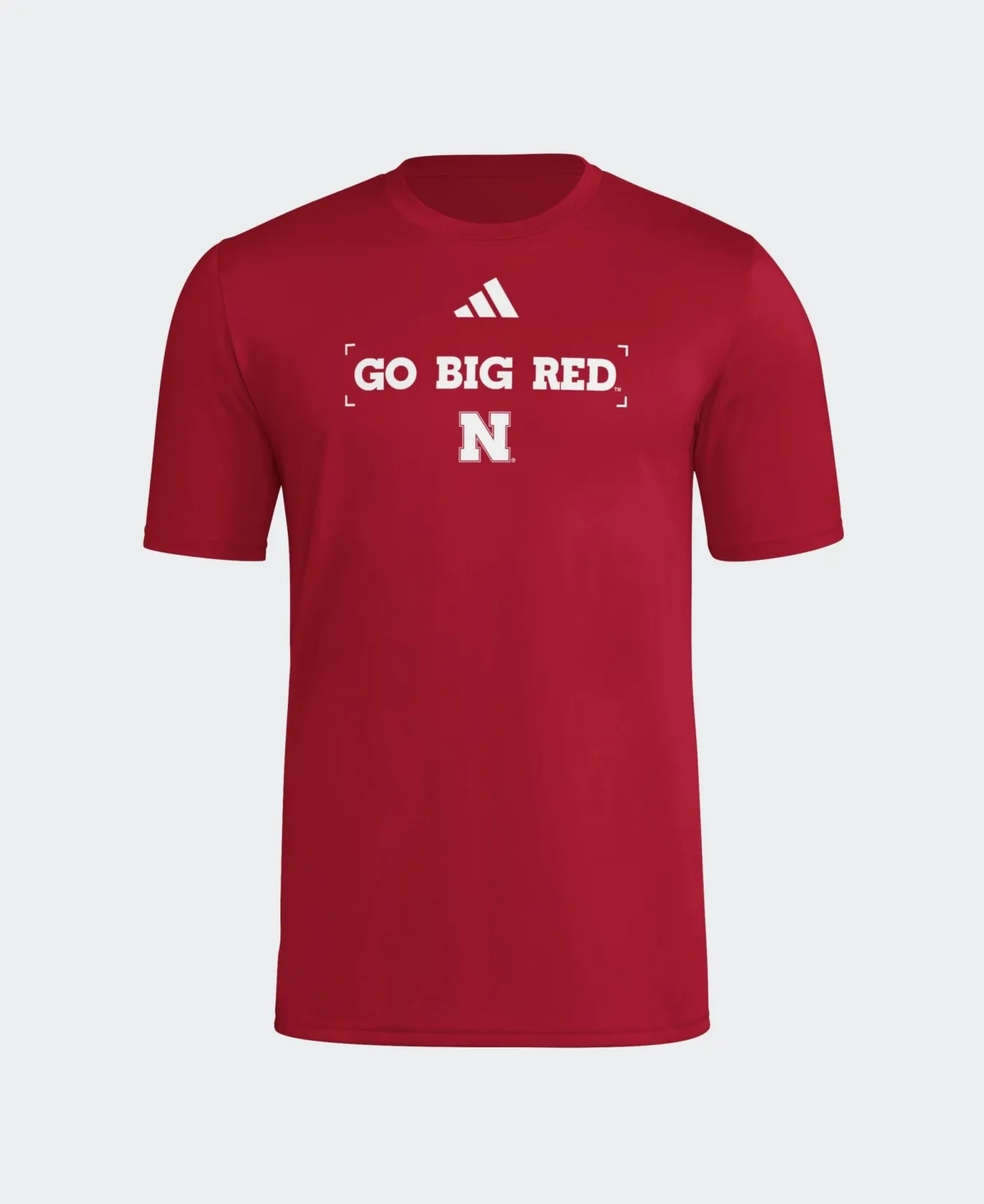 Nebraska Huskers Crewneck Graphic T-Shirt by adidas