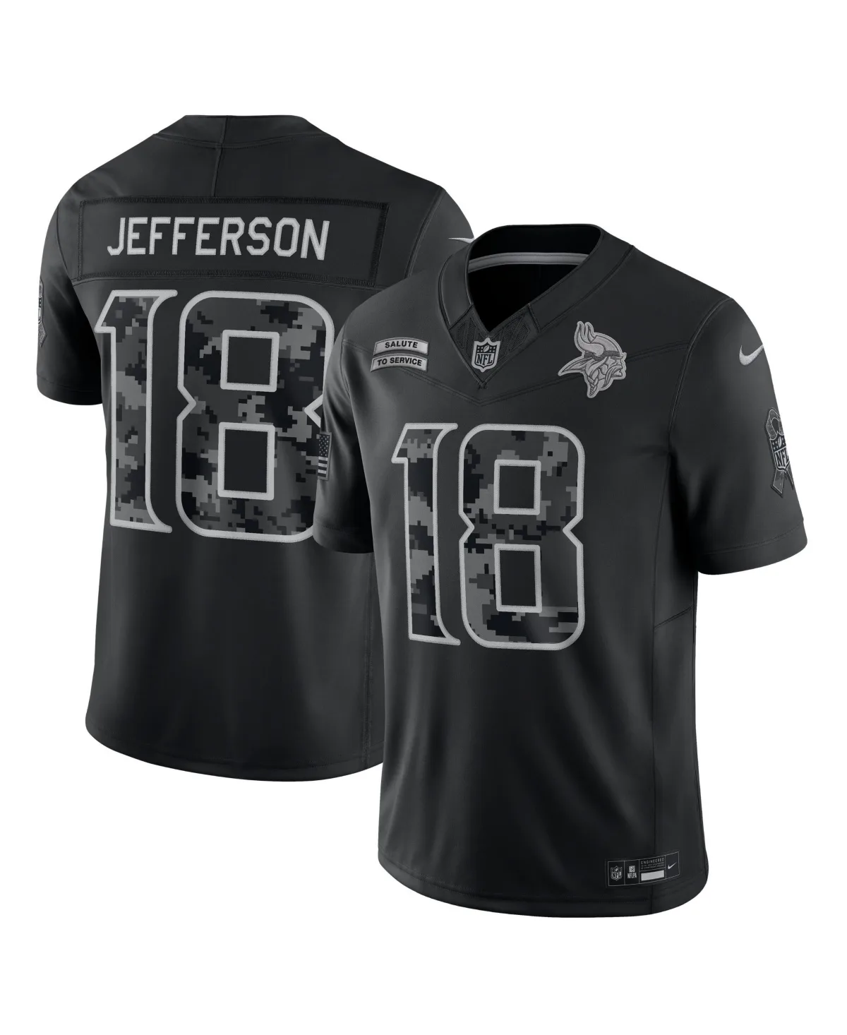 Minnesota Vikings Stitched Limited Jersey by Fanatics