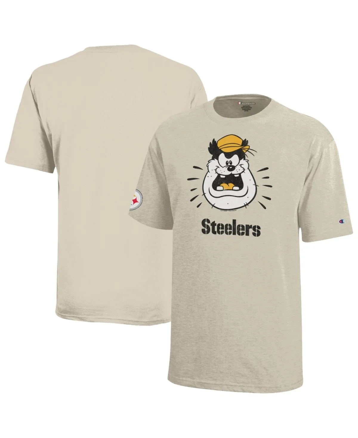 Pittsburgh Steelers Pete Vintage-Style Graphic T-Shirt by Champion