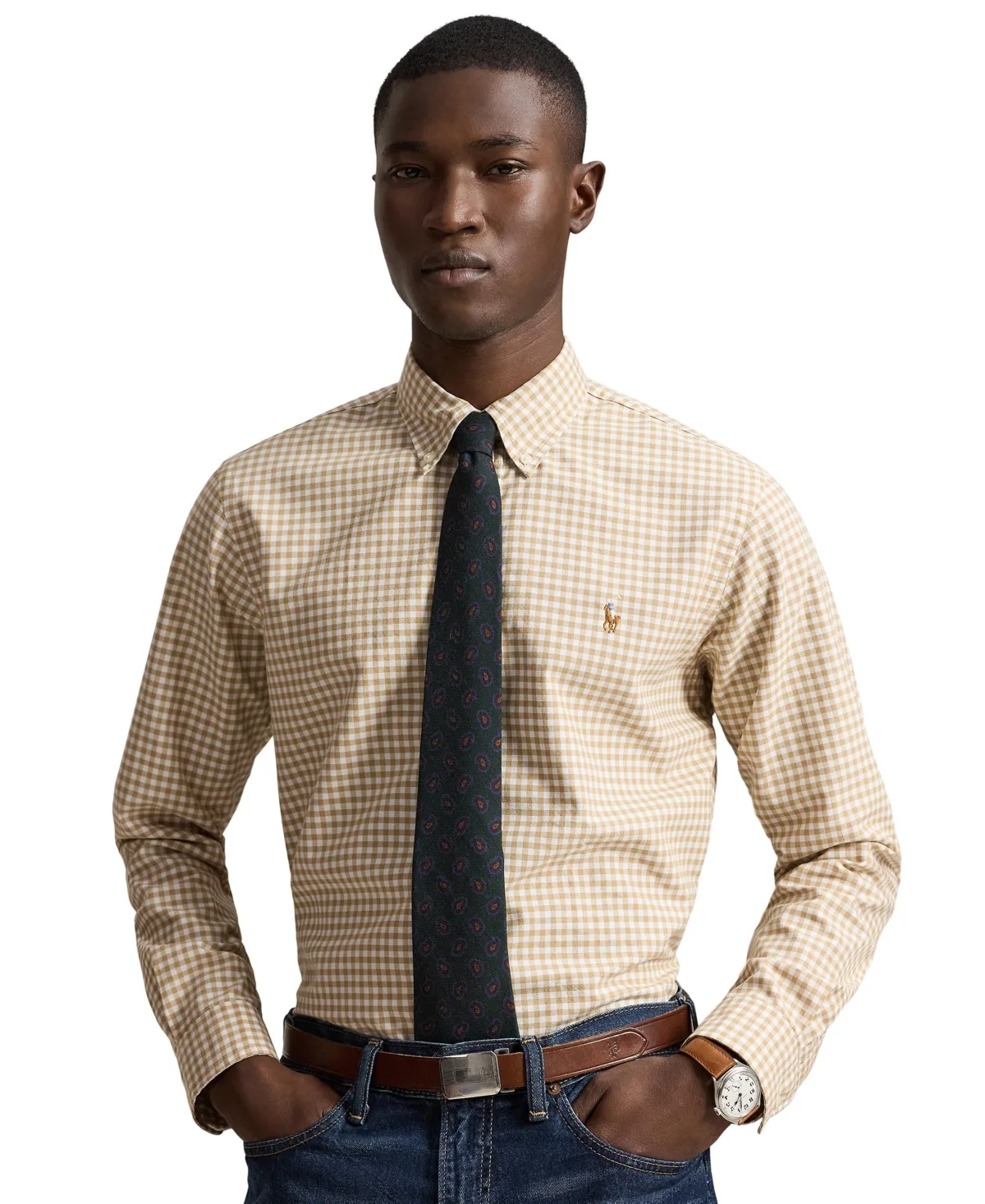 Fit Long Sleeve Oxford Shirt by Polo Ralph Lauren