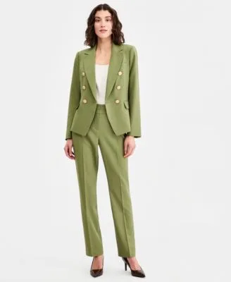 Double Breasted Blazer Flare Pants by Tahari