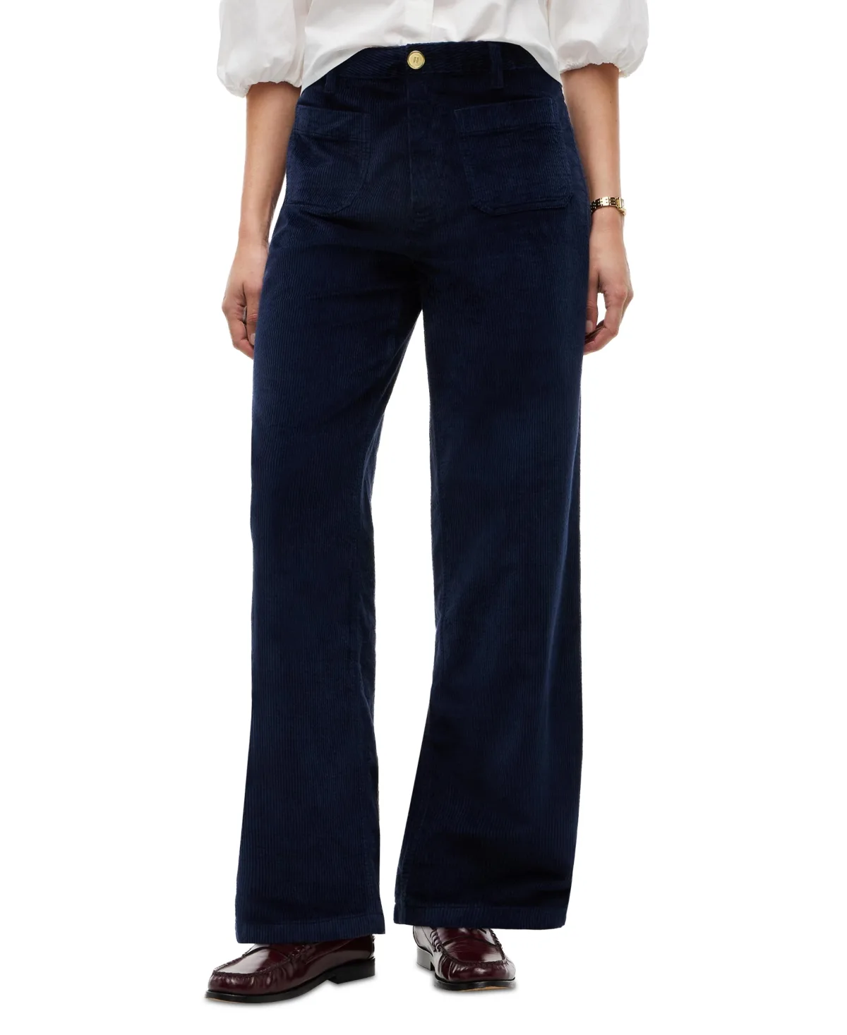 Corduroy Wide-Leg Pants by Tommy Hilfiger