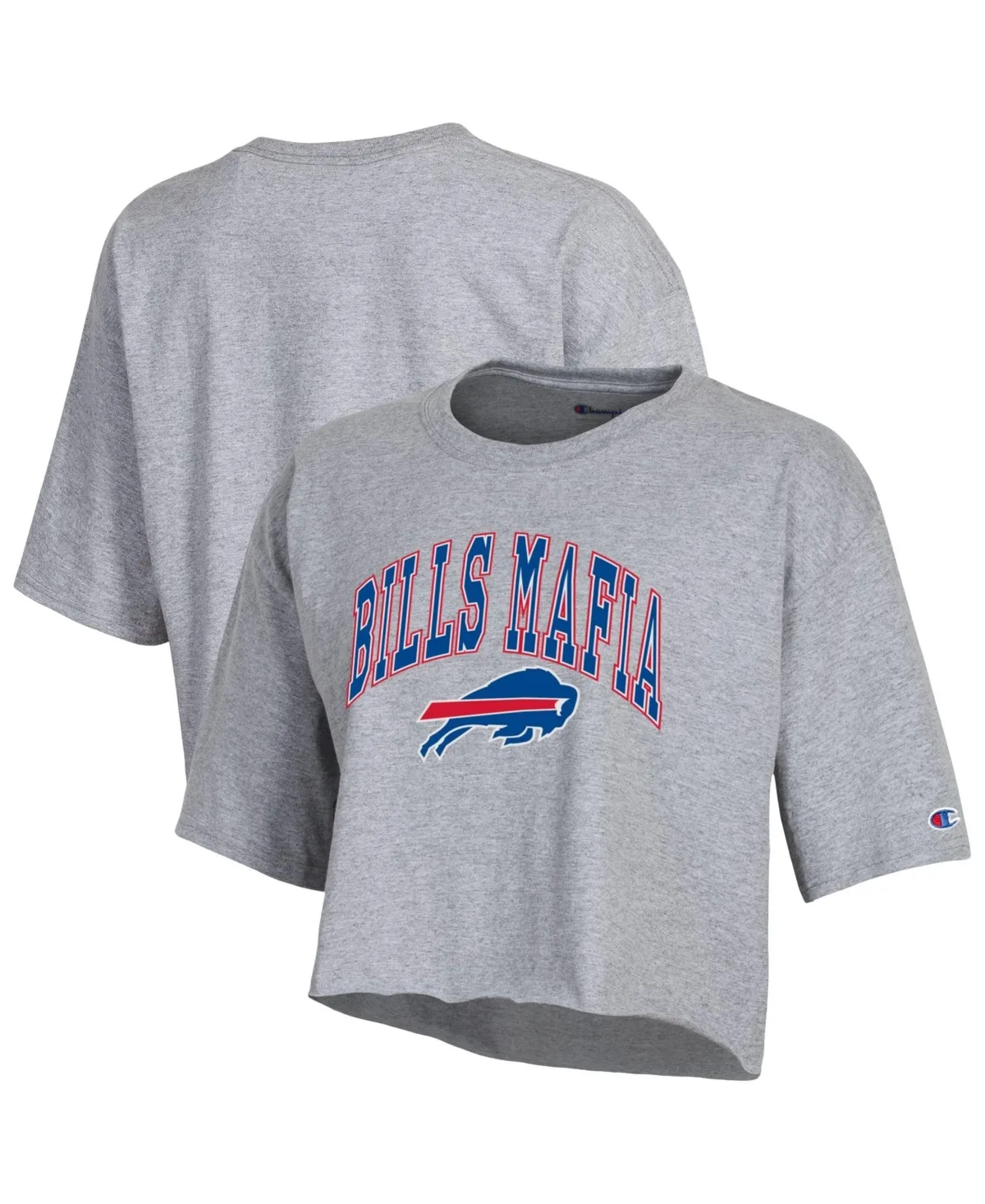 Buffalo Bills Mafia Cropped Boyfriend T-Shirt by Champion