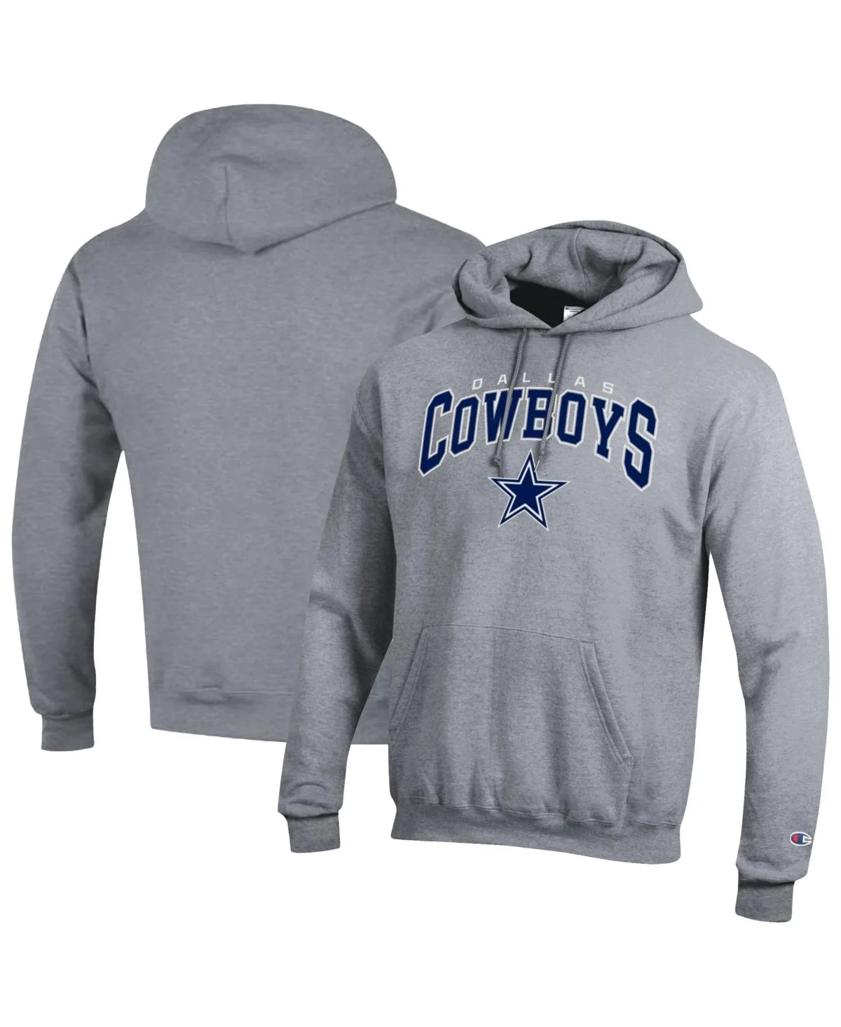 Dallas Cowboys Power Blend Arch Over Logo Hoodie by Champion
