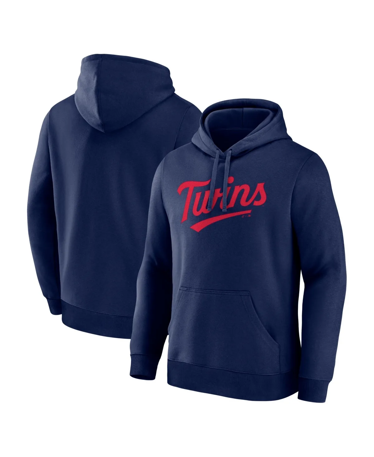 Minnesota Twins Wordmark Fleece-Lined Hoodie by Logo Athletic