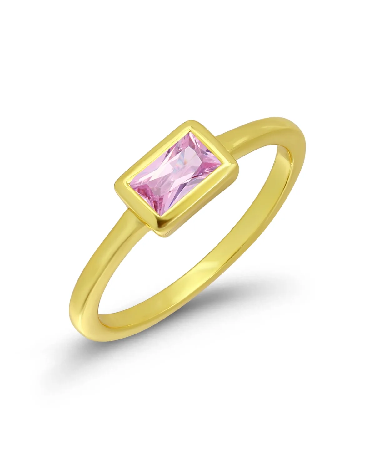 Cubic Zirconia Baguette Stackable Ring by Macy's