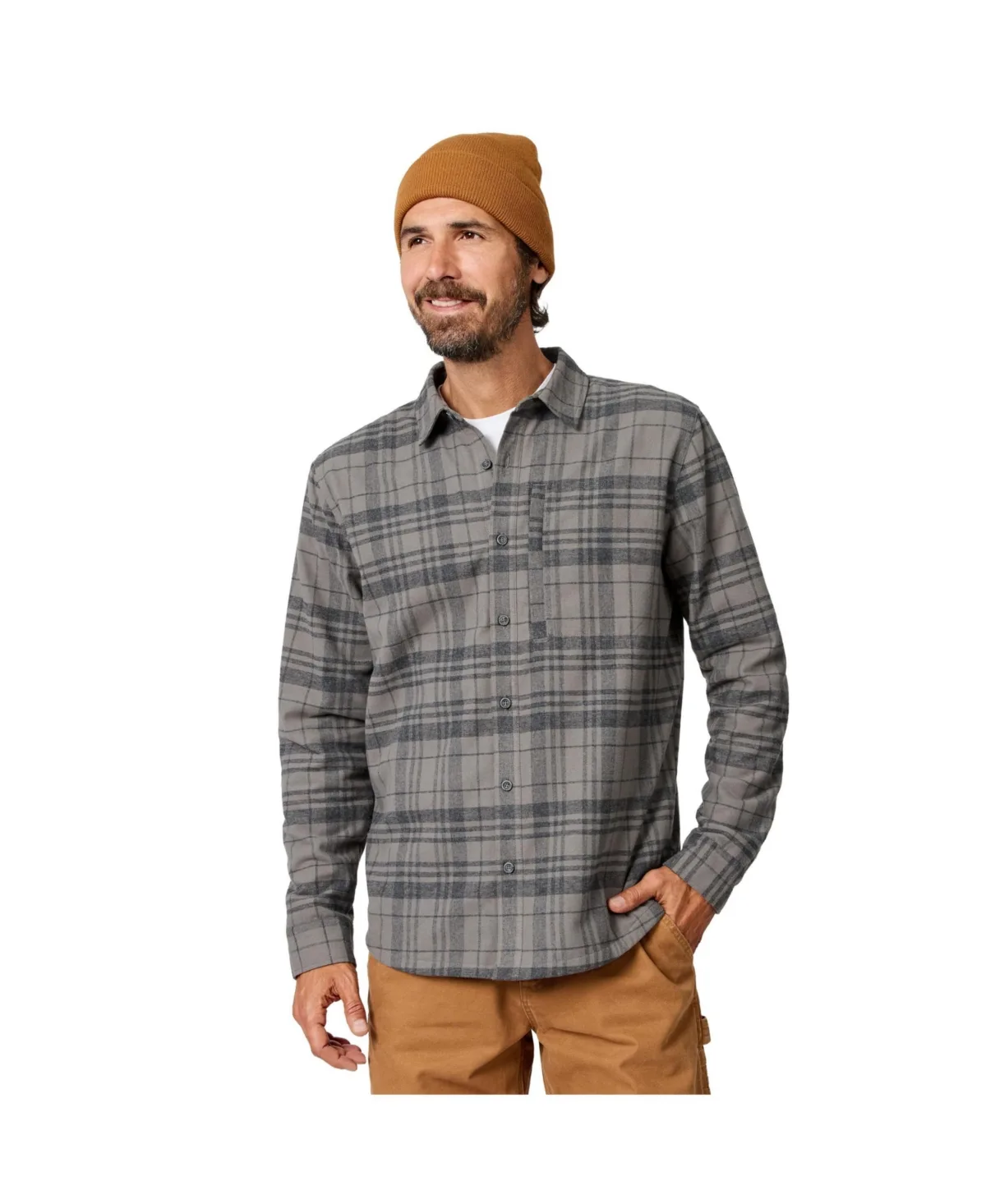 Easywear Ii Fleece Lined Flannel Shirt by Free Country