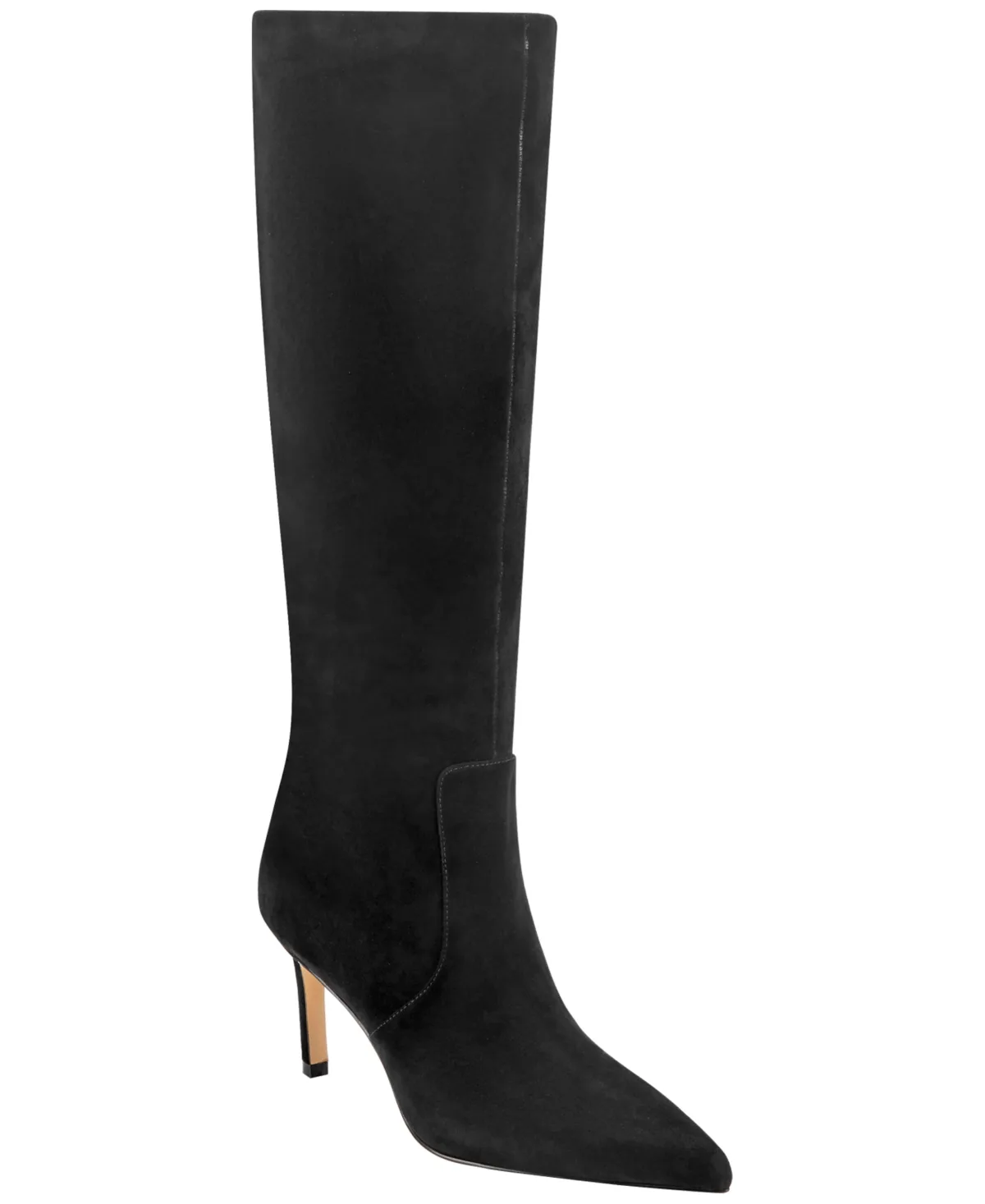 Callena Suede Pointed Toe Stiletto Tall Boots