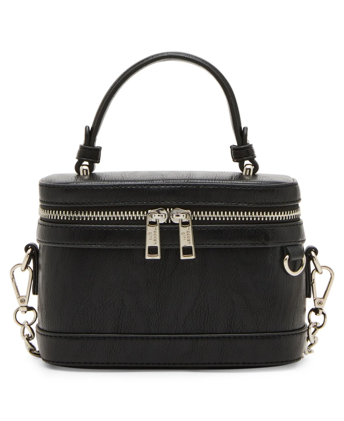 Small Top Handle Satchel Crossbody Handbag by Madden Girl