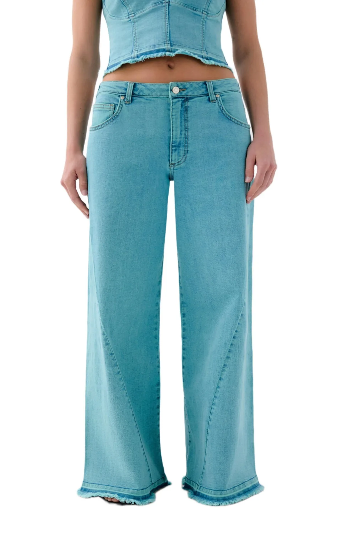 Culotte Ques Denim Pant by Scalpers