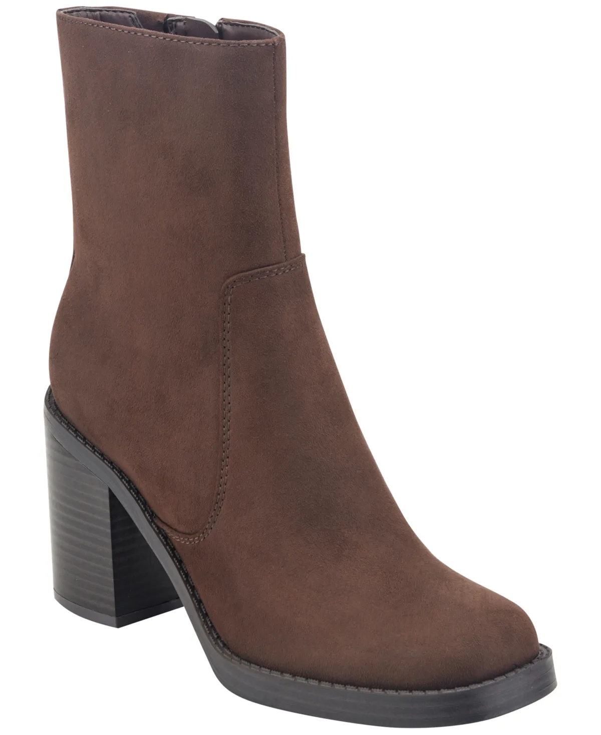 Naria Square Toe Block Heel Booties by Marc Fisher