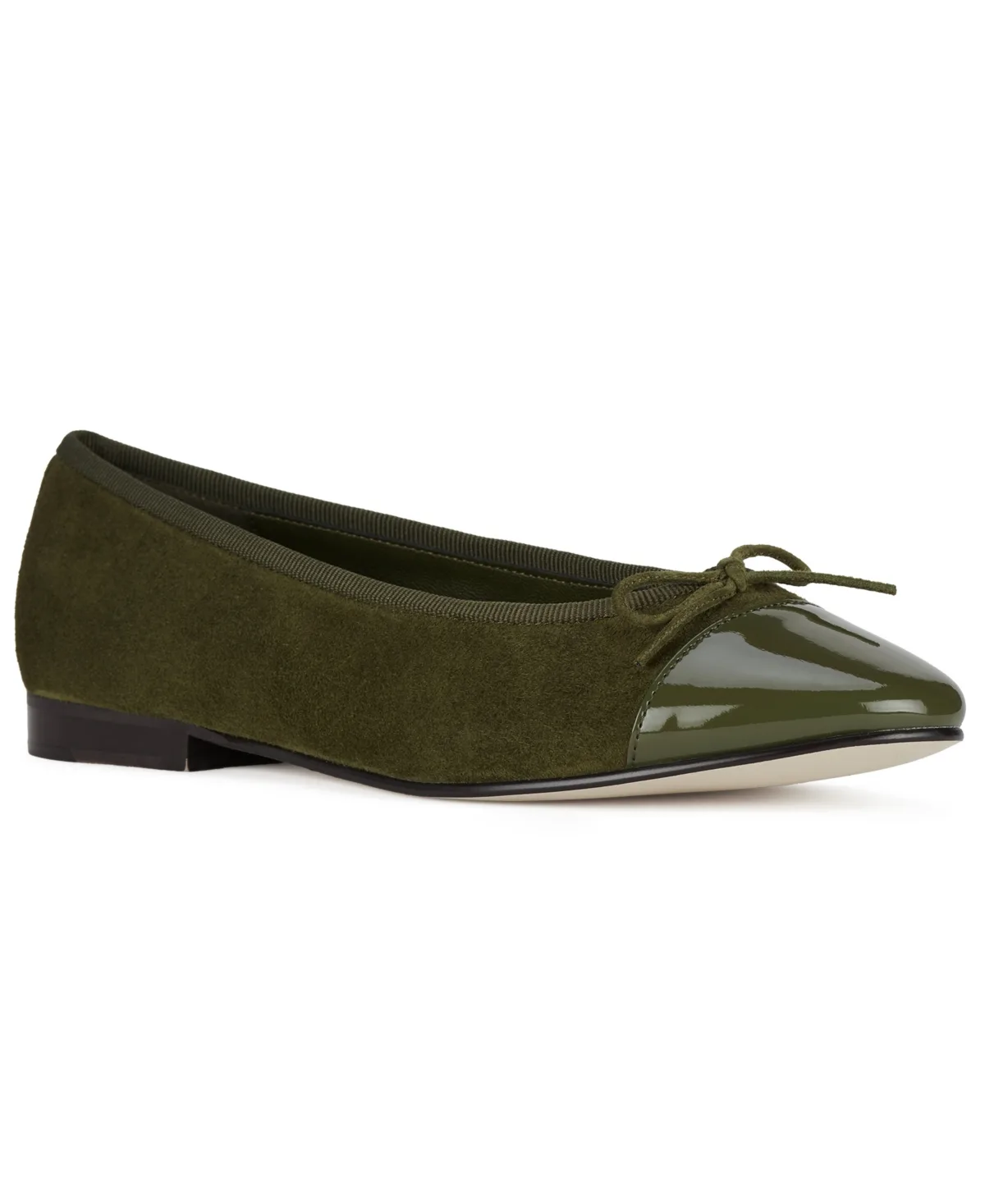 Arabesque Cap-Toe Ballet Flats by Jeffrey Campbell