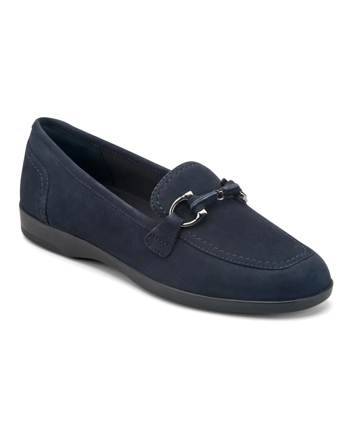 Davilla Suede Moc-Toe Loafers by Easy Spirit