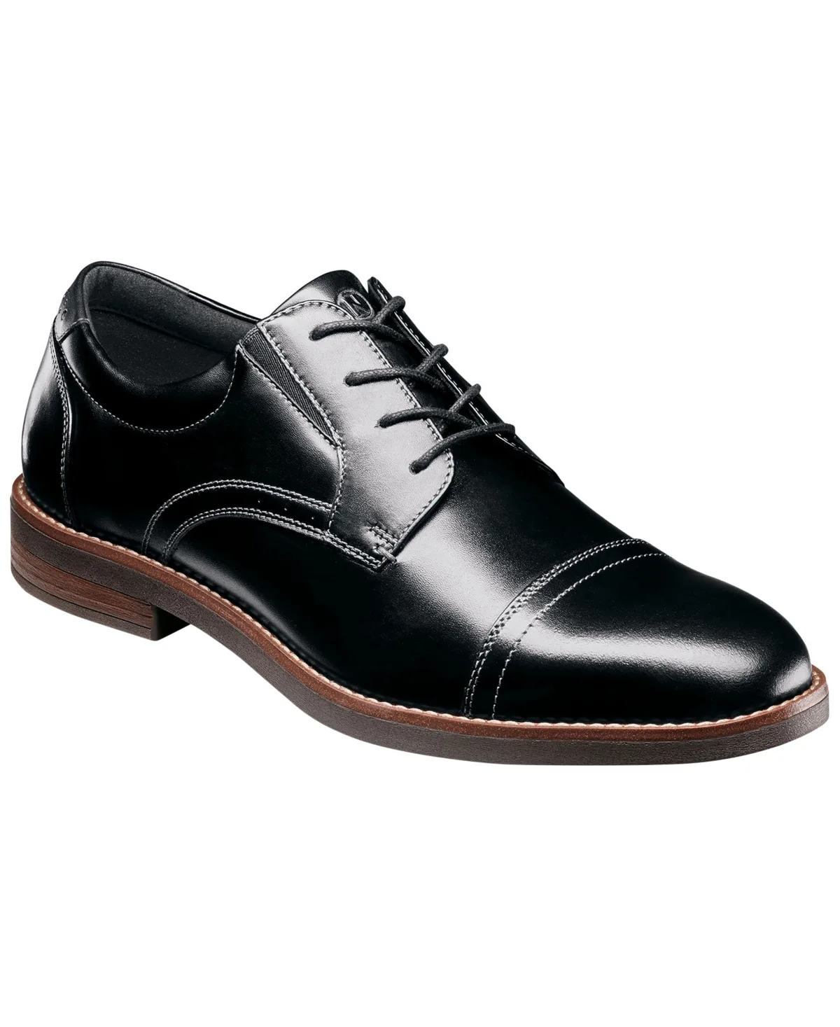 Fitz Flex Cap Toe Leather Oxford by Nunn Bush