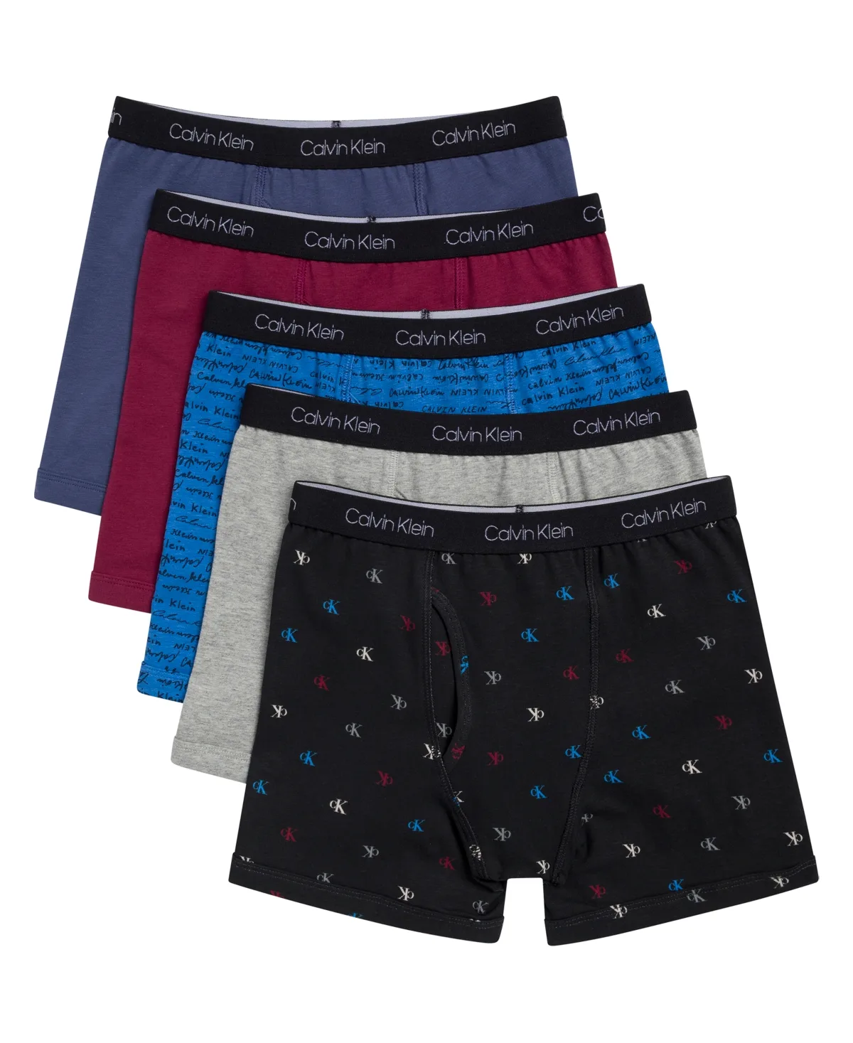 Stretch Boxer Brief, Pack of 5 by Calvin Klein