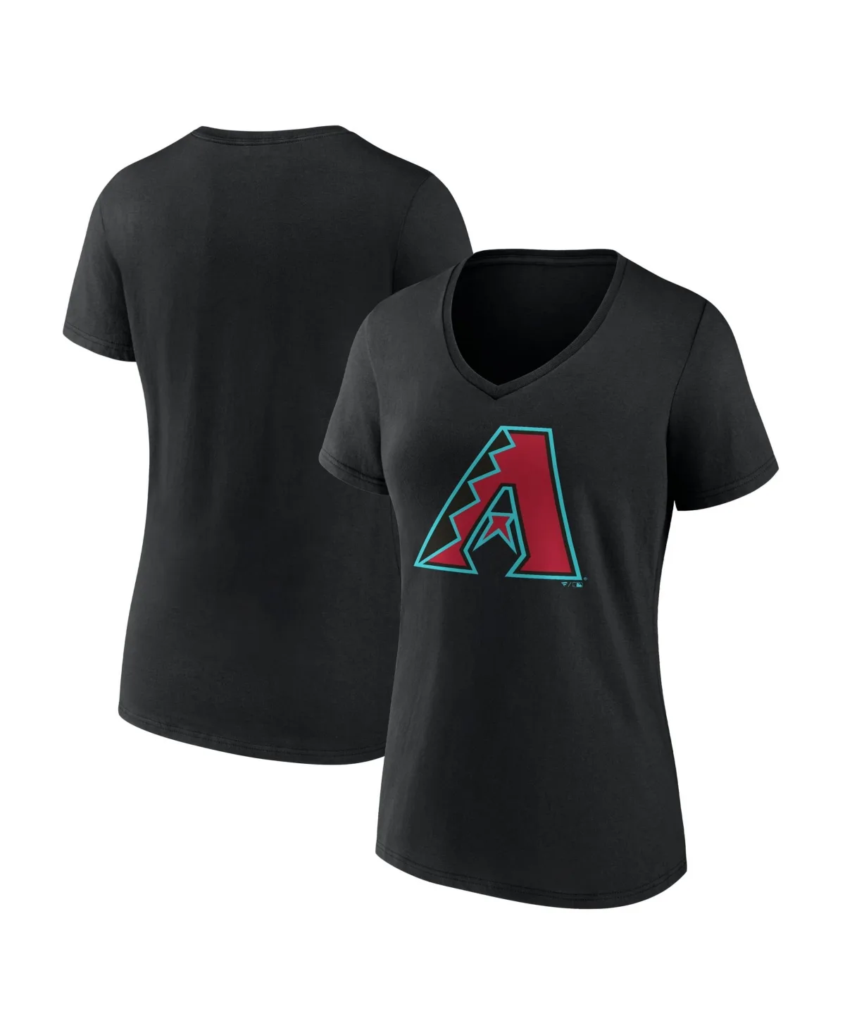 Arizona Diamondbacks Logo Athletic V-Neck T-Shirt by Logo Athletic