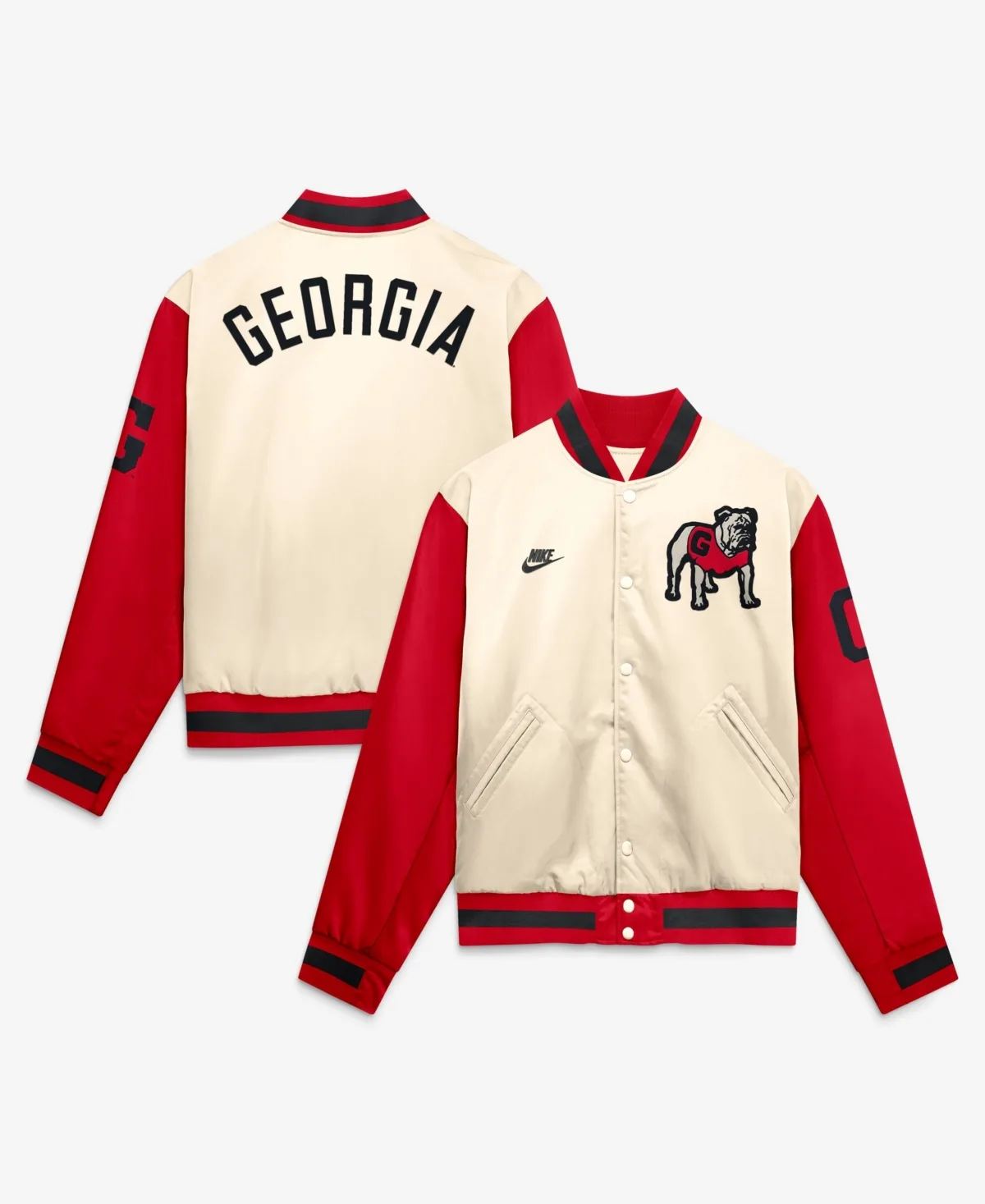 Georgia Bulldogs Legacy Loose-Fit Bomber Jacket