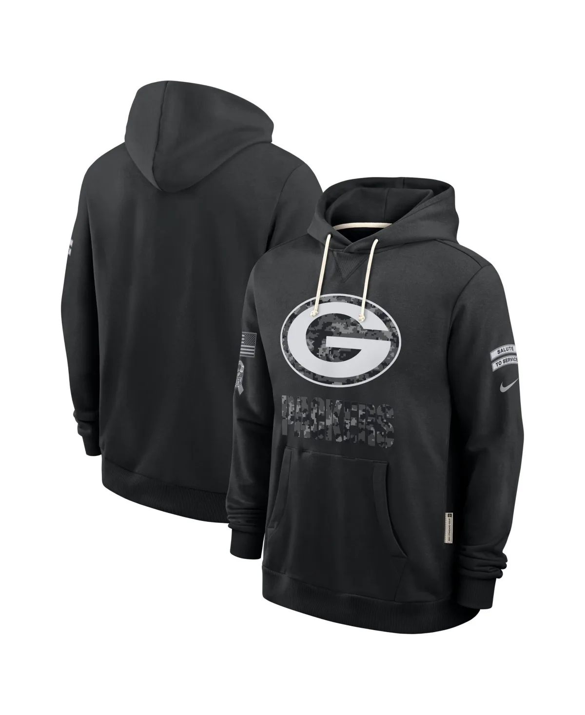 Green Bay Packers Sideline Pullover Hoodie by Nike
