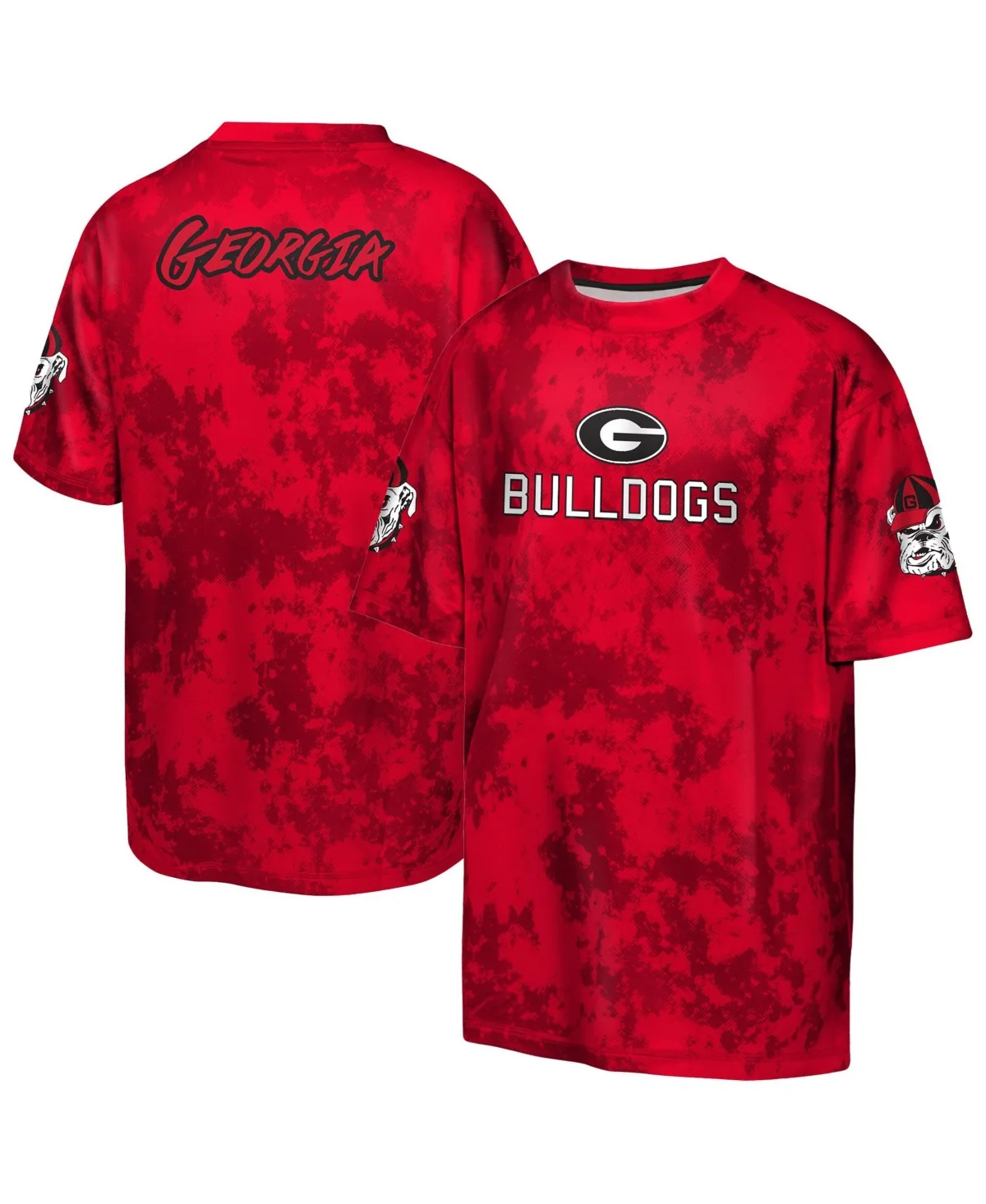 Georgia Bulldogs Off-Side Sublimated T-Shirt by Outerstuff