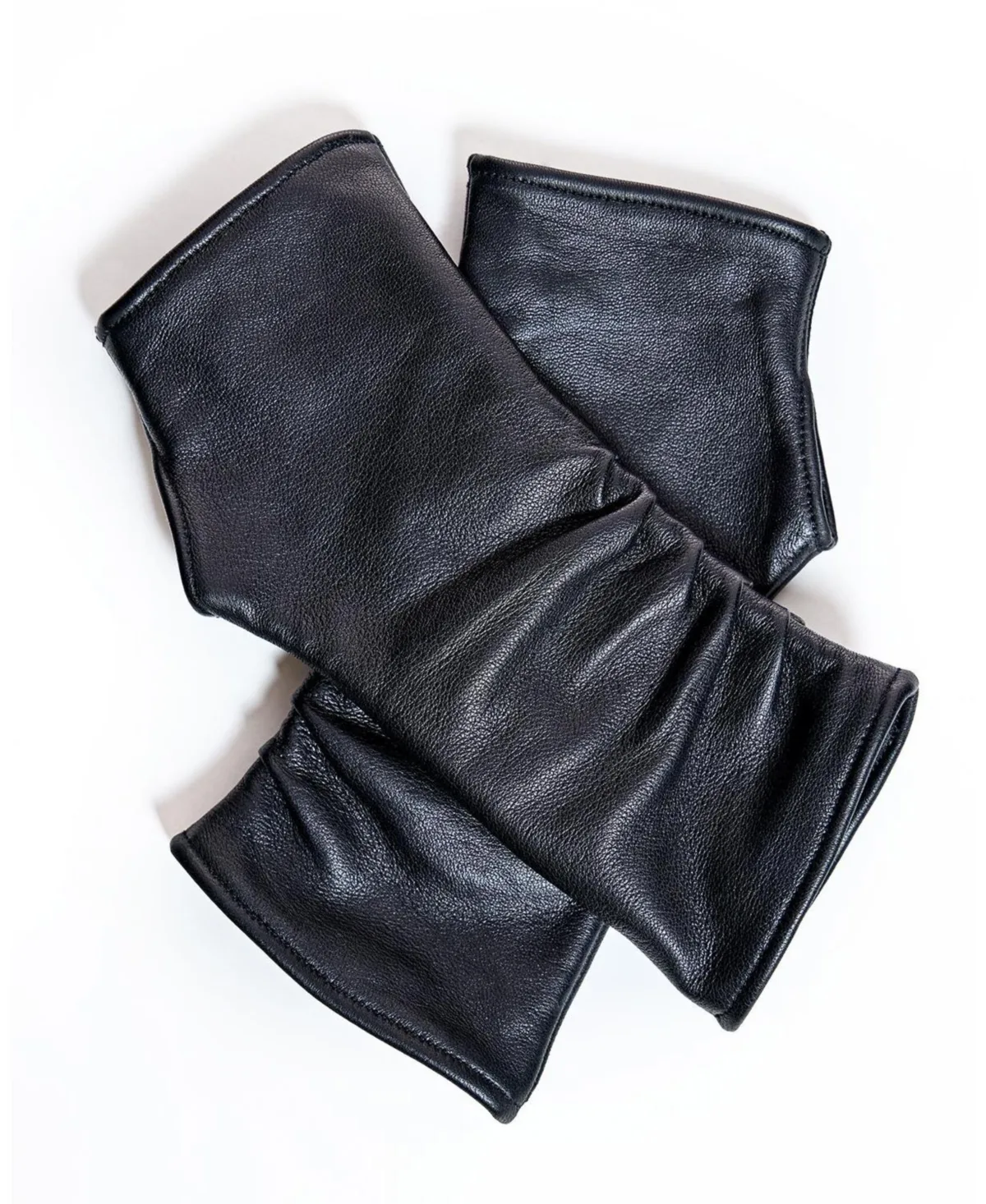 Julia & Stella by Maximilian Leather Fingerless Gloves by Julia & Stella by Maximilian