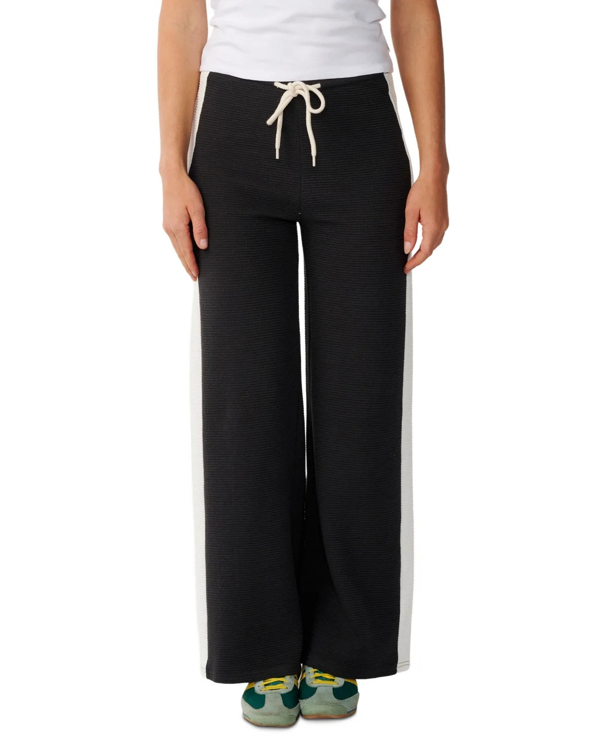 Retro Swell Cotton Wide-Leg Pants by Rip Curl