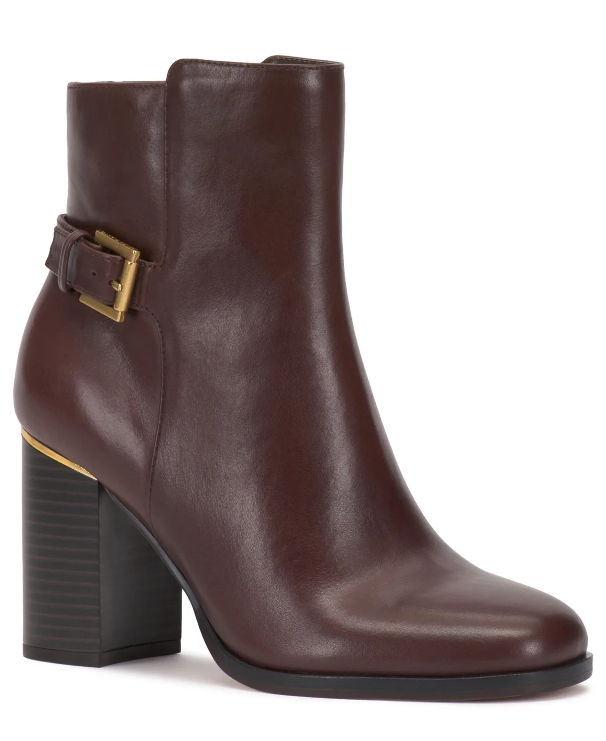Melvani Buckle Dress Booties by Vince Camuto