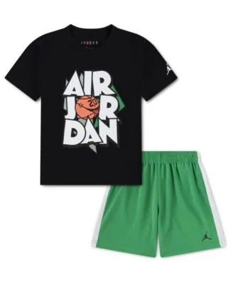 Airball Crewneck T-Shirt Shorts 2 Piece Set by Jordan