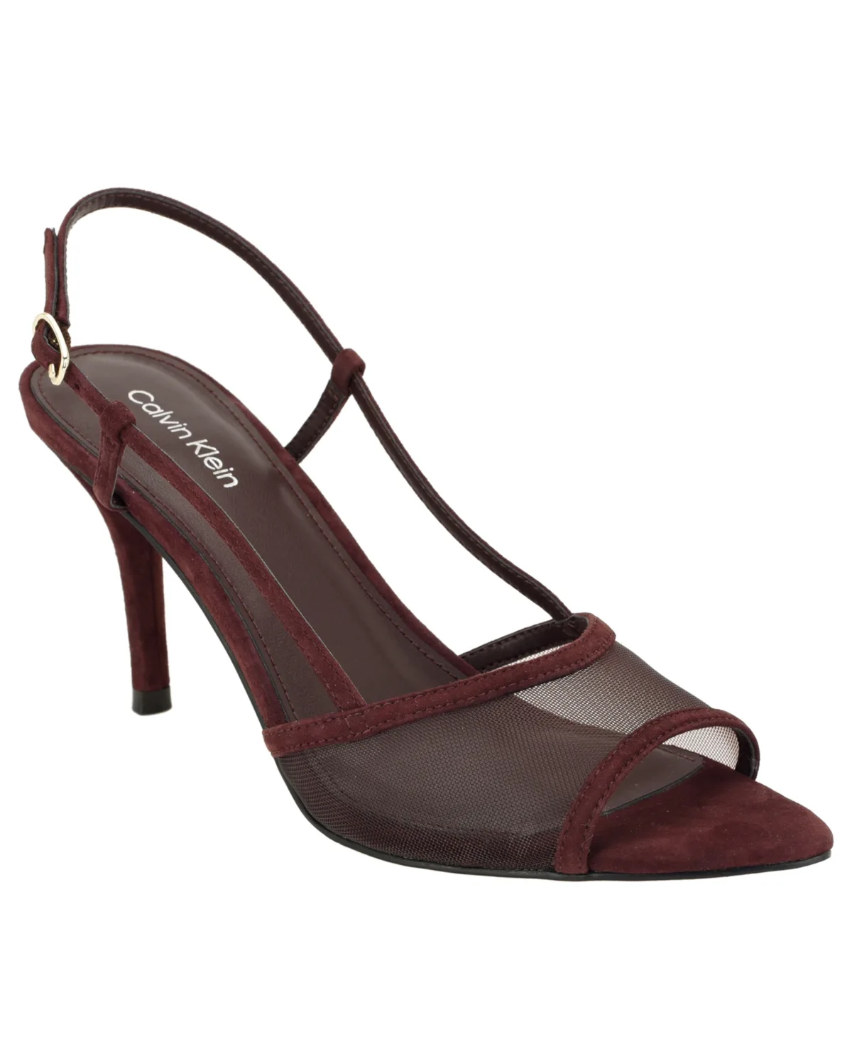 Corette Mesh Slingback Stiletto Sandals