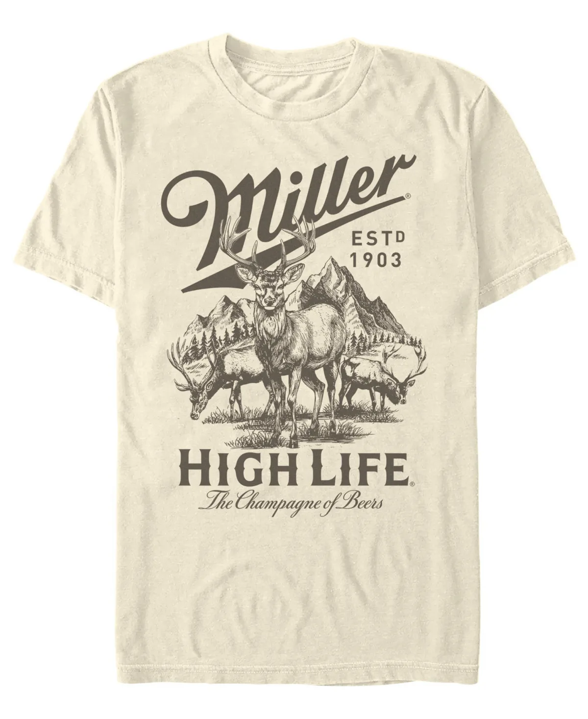 Miller Field Deer T-Shirt by Fifth Sun