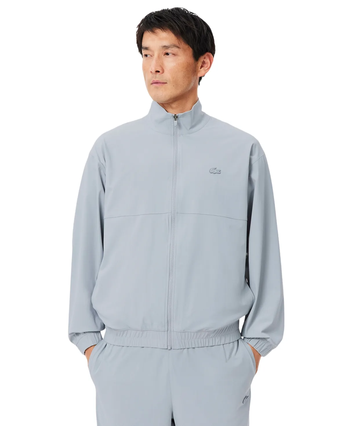 Commuter Full-Zip Stand Collar Jacket by Lacoste