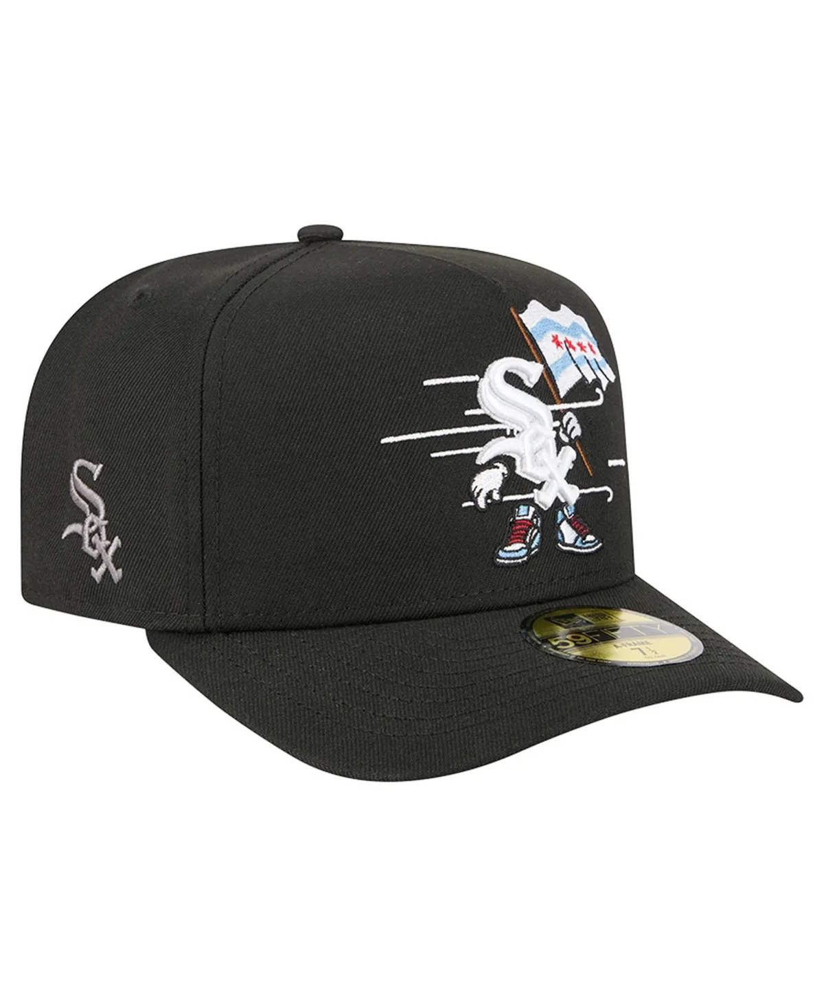 Chicago White Sox Cartoon 59FIFTY A-Frame Baseball Cap by New Era