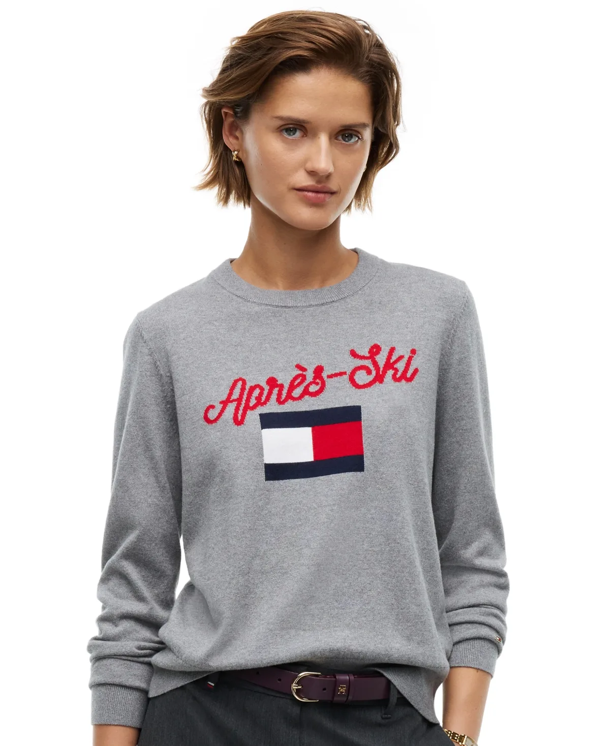 Dog Crew Neck Sweater by Tommy Hilfiger