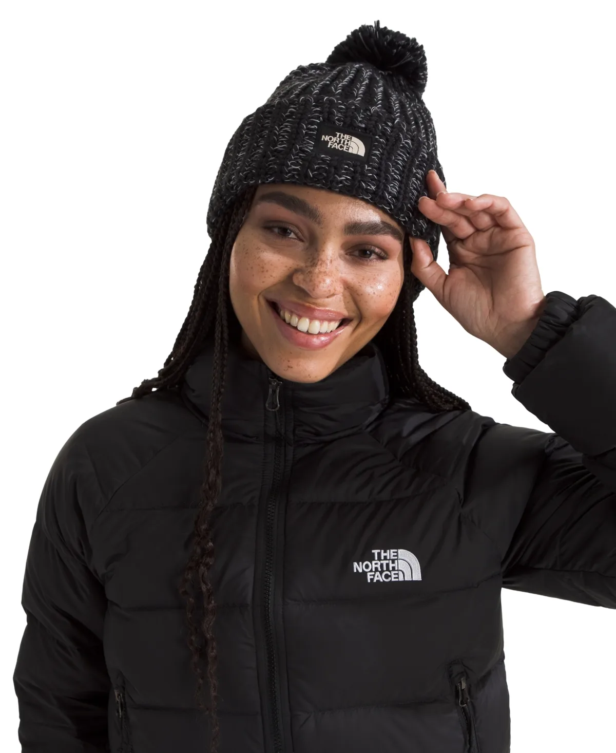 Cozy Chunky Cabin Cuffed Beanie by The North Face