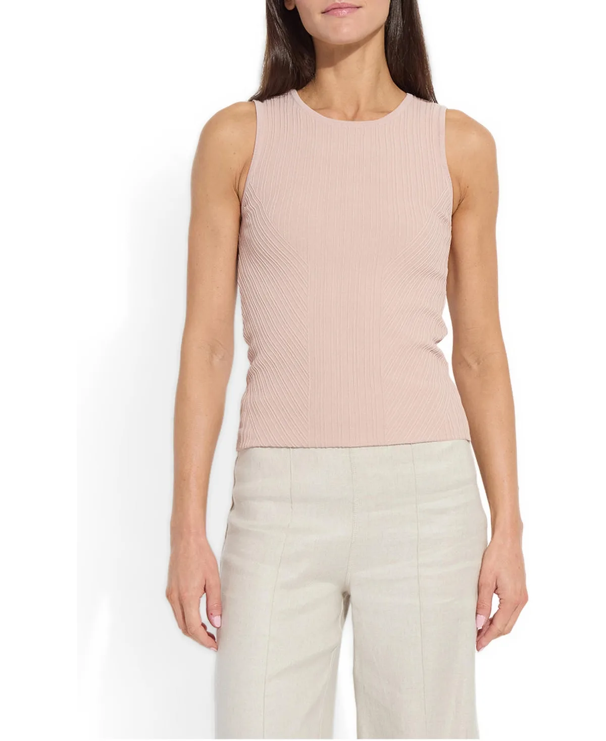 Andreia Ribbed Knit Tank Tops by Lysse