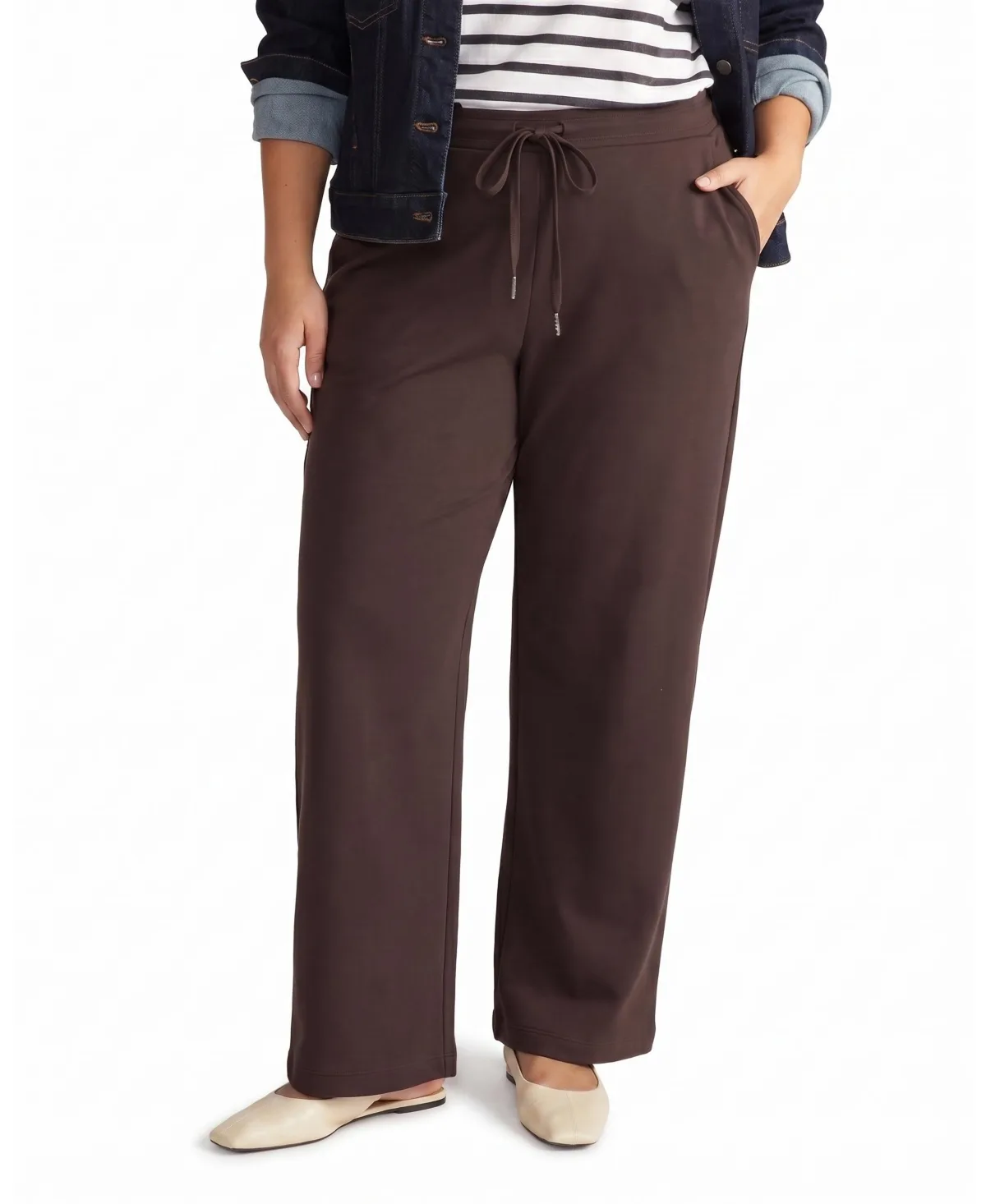 Straight-Leg French Terry Sweatpants by Universal Standard