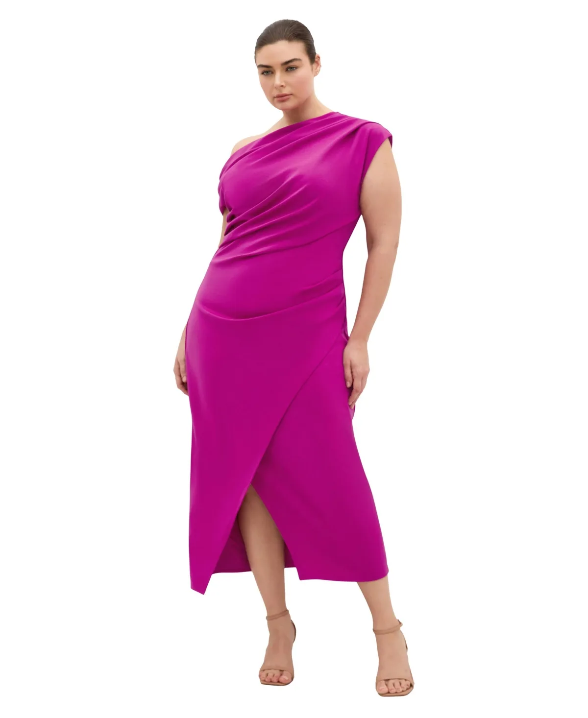 Sassy Off Shoulder Dress by City Chic
