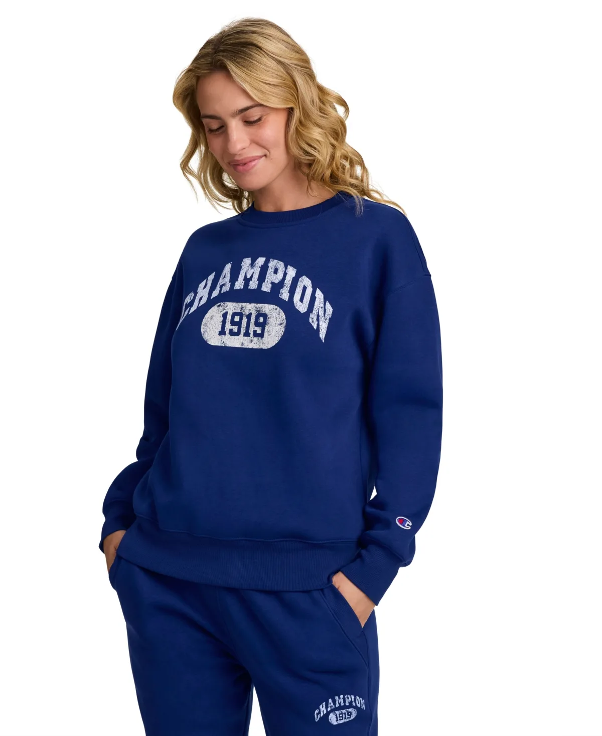 Powerblend Graphic Fleece Sweatshirt by Champion