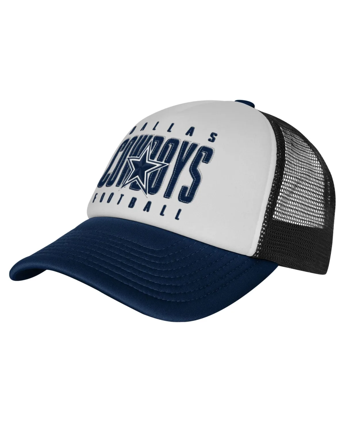 Essentials Trucker Dallas Cowboys Mesh Panel Adjustable Hat by Outerstuff