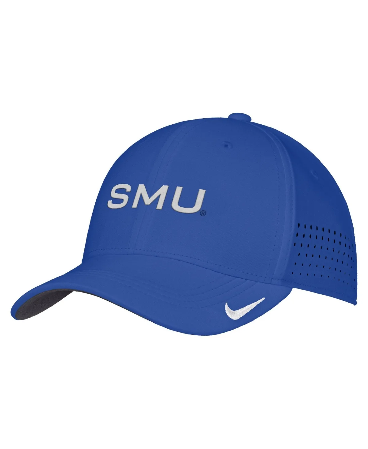 Smu Mustangs 2026 On-Field AeroBill SwooshFlex Stretch Fit Curved Bill Baseball Cap by Nike
