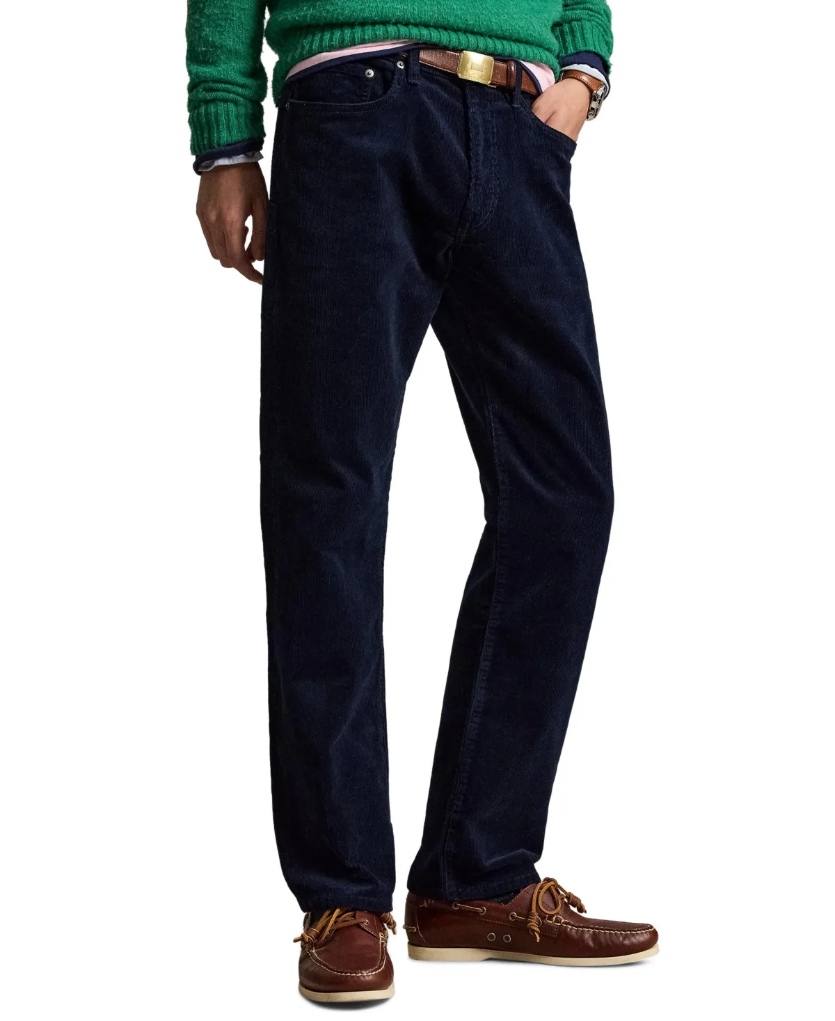Hampton Stretch Straight-Leg Corduroy Pants by Polo Ralph Lauren