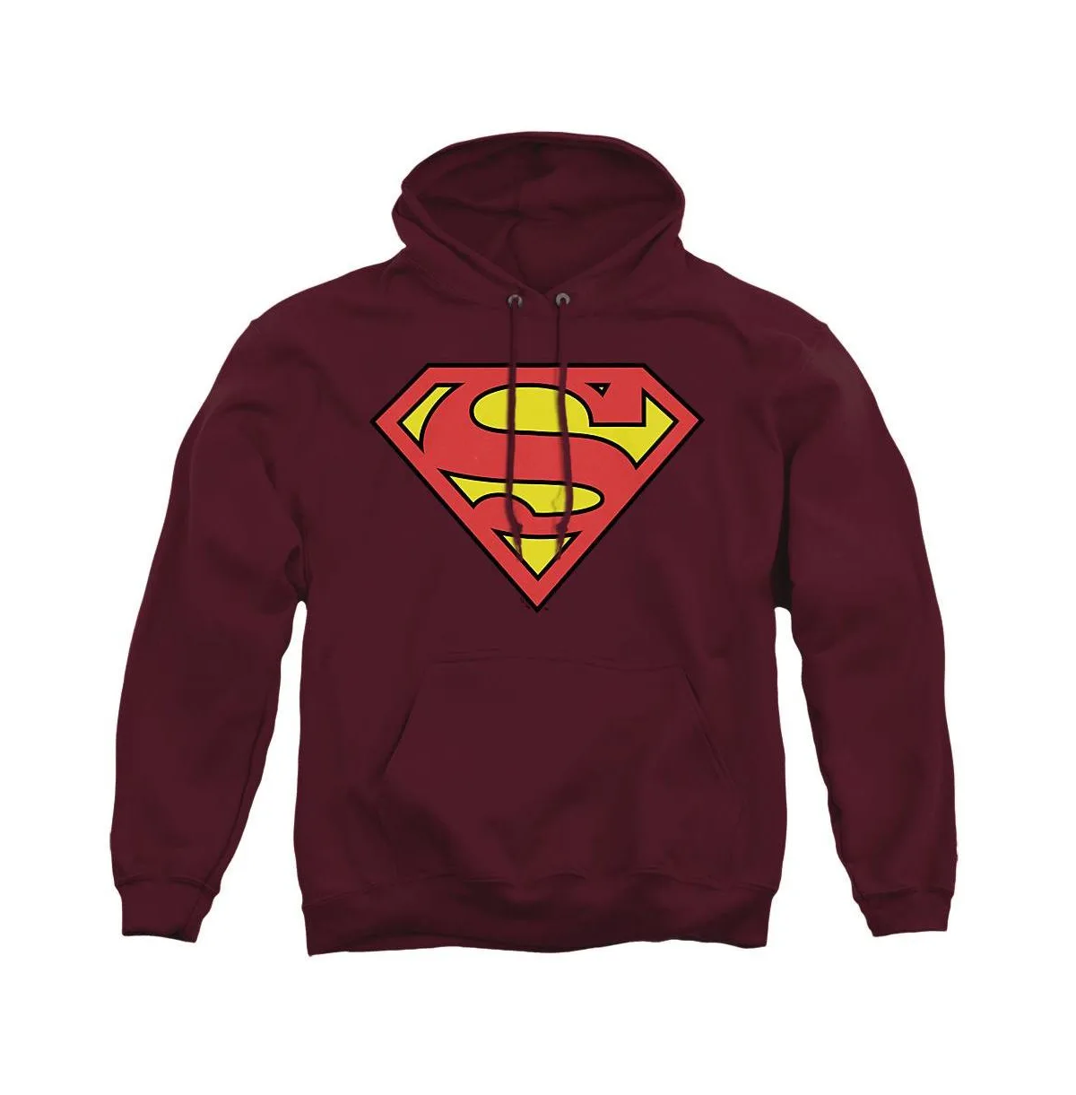 Classic Logo Graphic Kangaroo Pocket Classic-Fit Pull-Over Hoodie