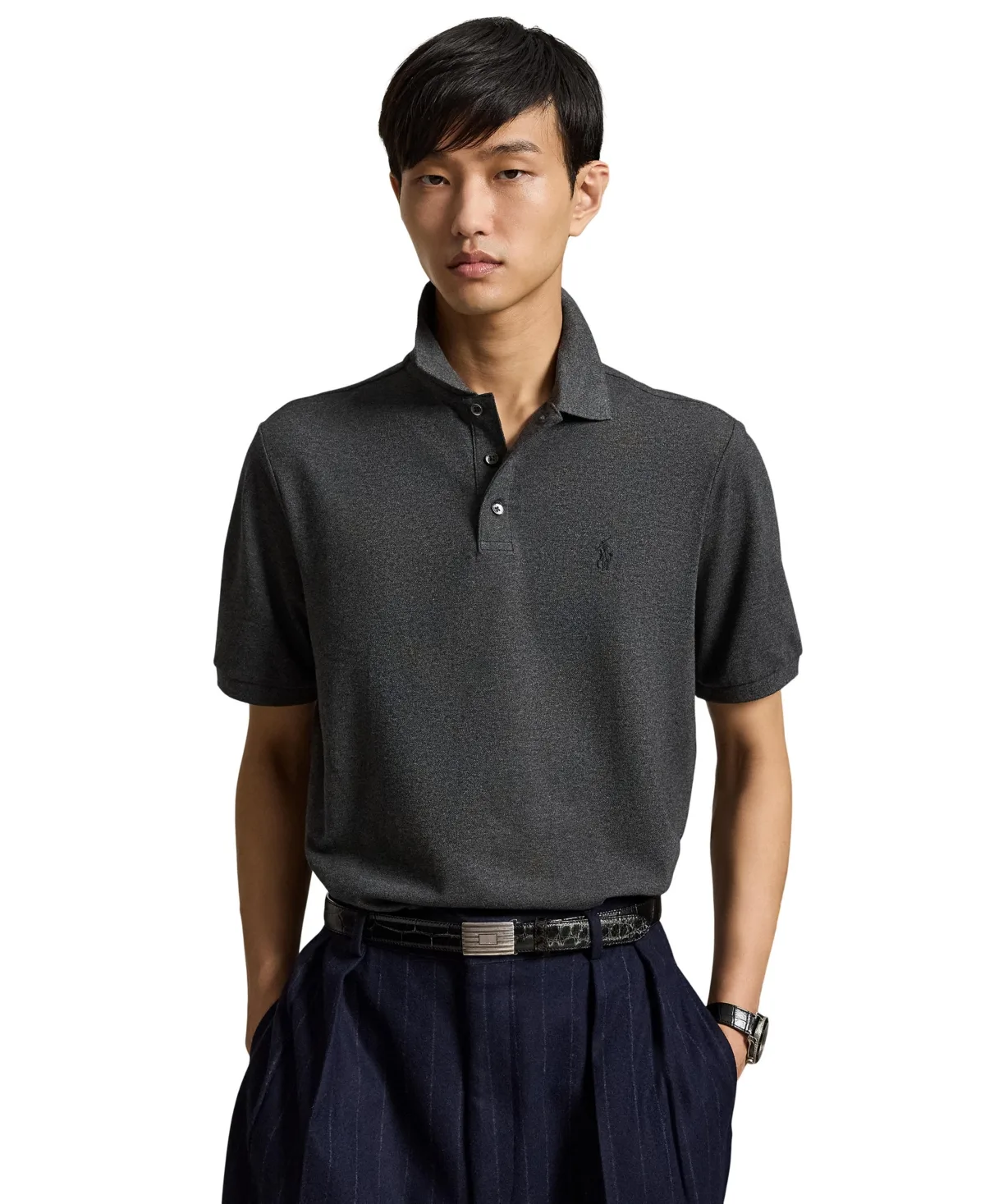 Classic-Fit Stretch Mesh Polo Shirt by Polo Ralph Lauren