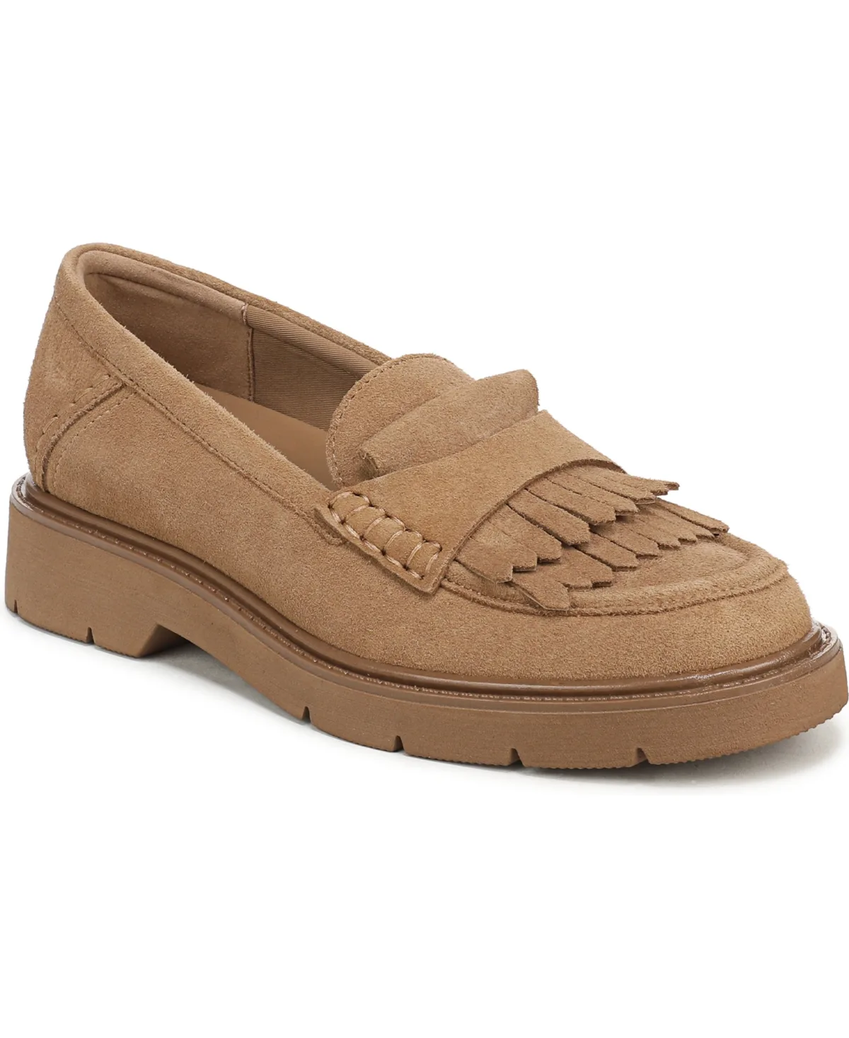 27 Edit Naturalizer Tate Lug-Sole Round Toe Loafers