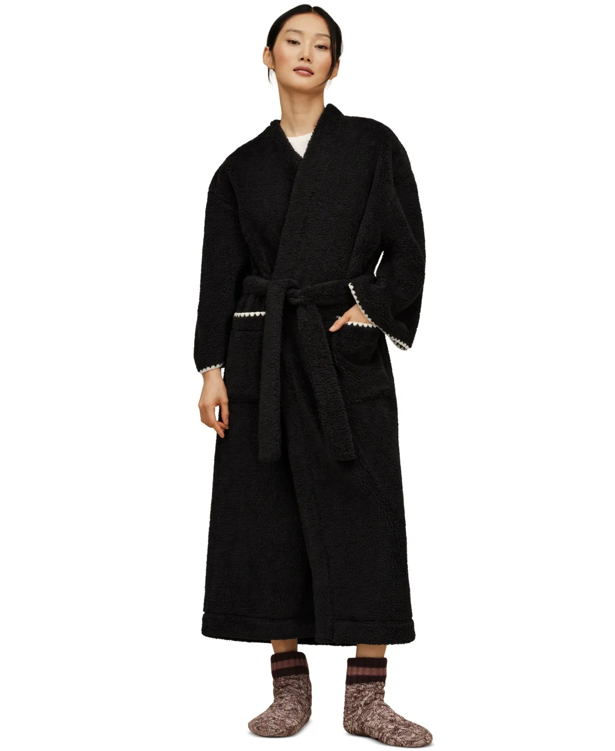 Linet Fleece Long Robe by UGG