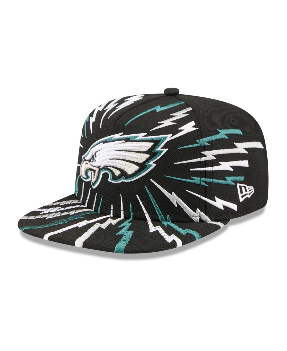 Philadelphia Eagles Bolt A-Frame Snapback Baseball Cap by New Era